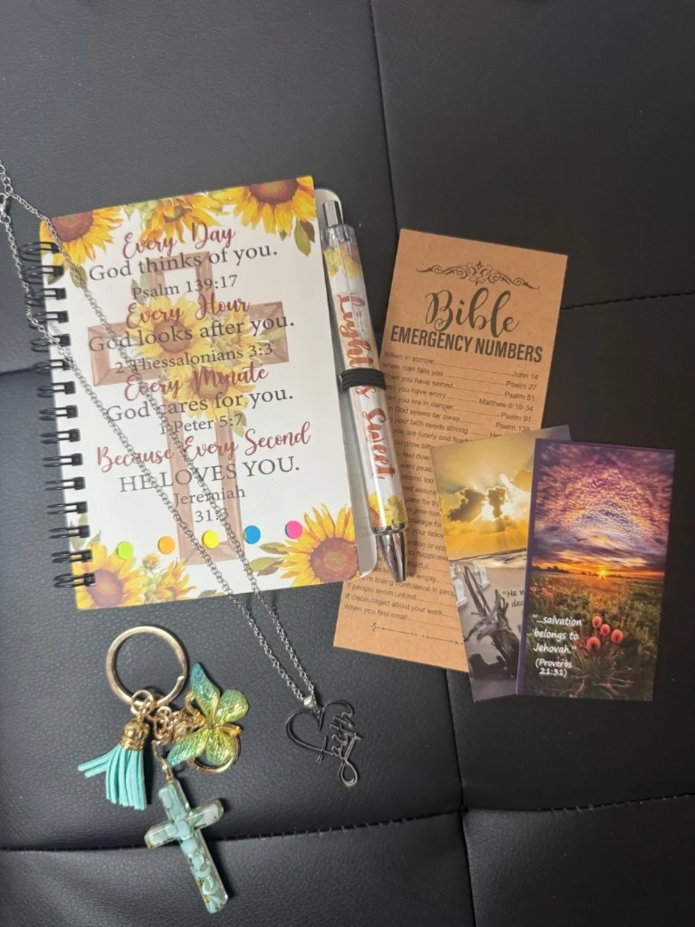Mini Surprise Bible Journal & Faith Gift Bundle